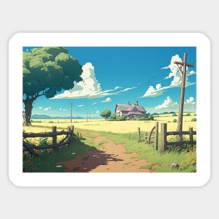 Farmhouse - Postcard Series Sticker